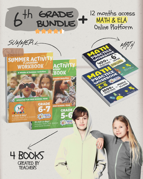 6th Grade Brain Hunter Bundle