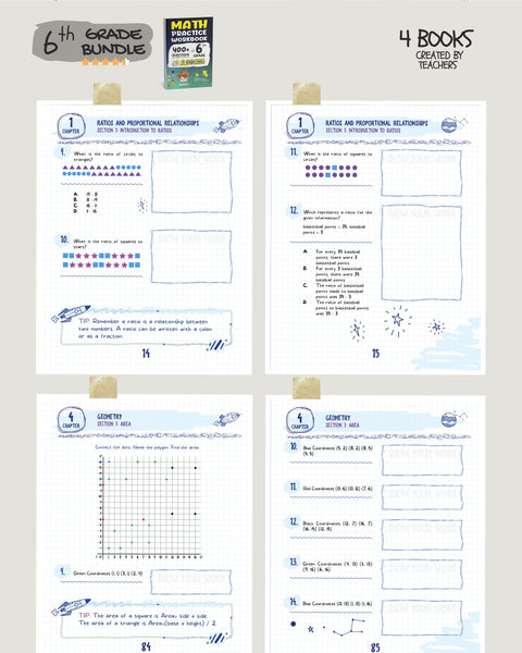 6th Grade Brain Hunter Bundle