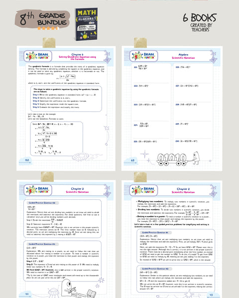 8th Grade Brain Hunter Bundle