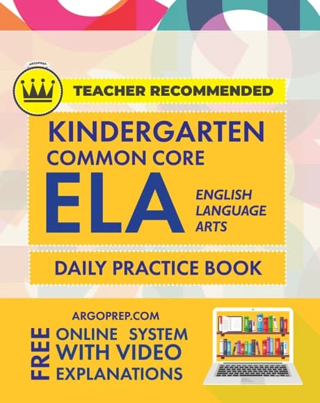 ELA Kindergarten workbook cover