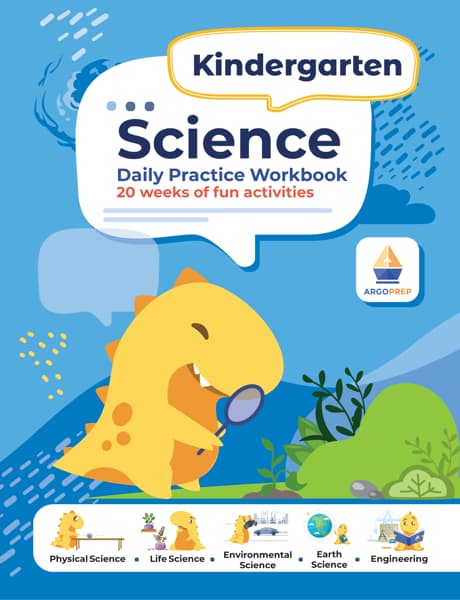 Science Kindergarten workbook cover