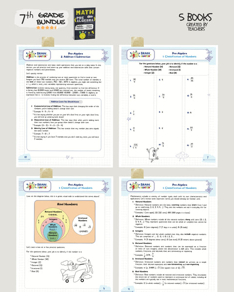 7th Grade Brain Hunter Bundle