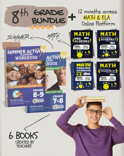 8th Grade Brain Hunter Bundle
