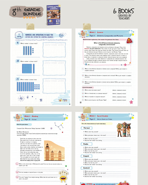 8th Grade Brain Hunter Bundle