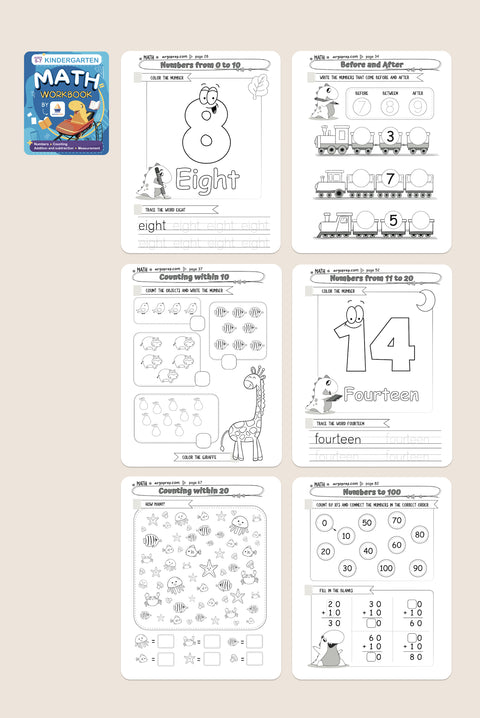 Kindergarten Ultimate Bundle (9 Workbooks)