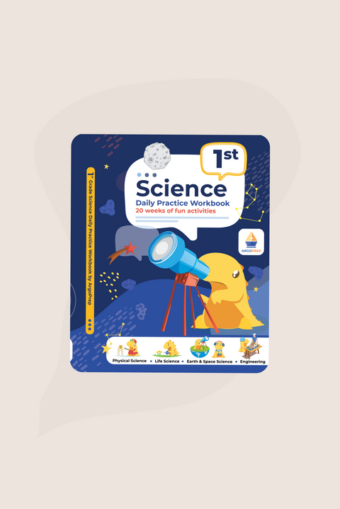 1st Grade Science: Daily Practice Workbook | 20 Weeks of Fun Activities