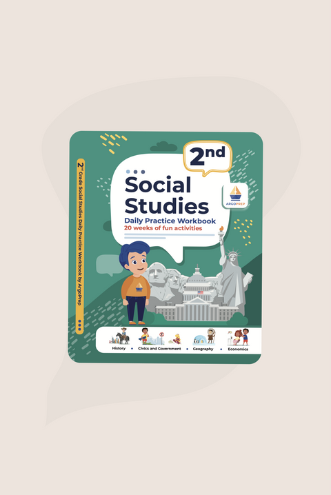 2nd Grade Social Studies: Daily Practice Workbook | 20 Weeks of Fun Activities