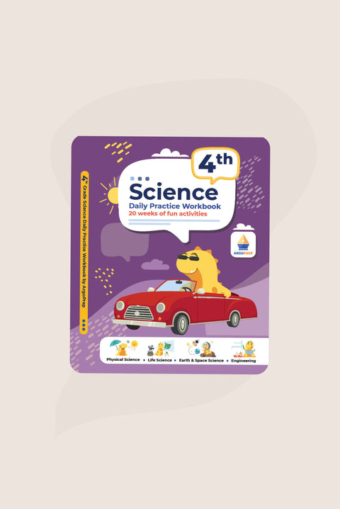 4th Grade Science: Daily Practice Workbook | 20 Weeks of Fun Activities
