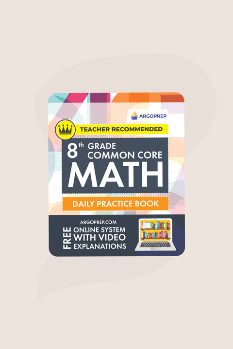 8th Grade Common Core Math Workbook (Daily Practice)