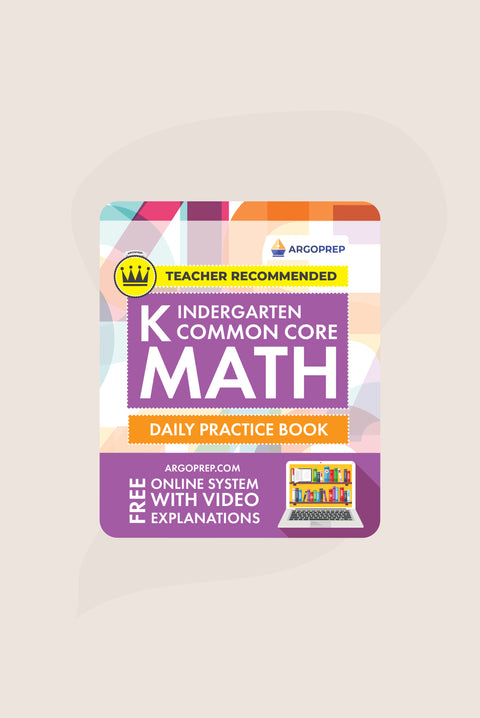 Kindergarten Common Core Math Daily Practice Workbook